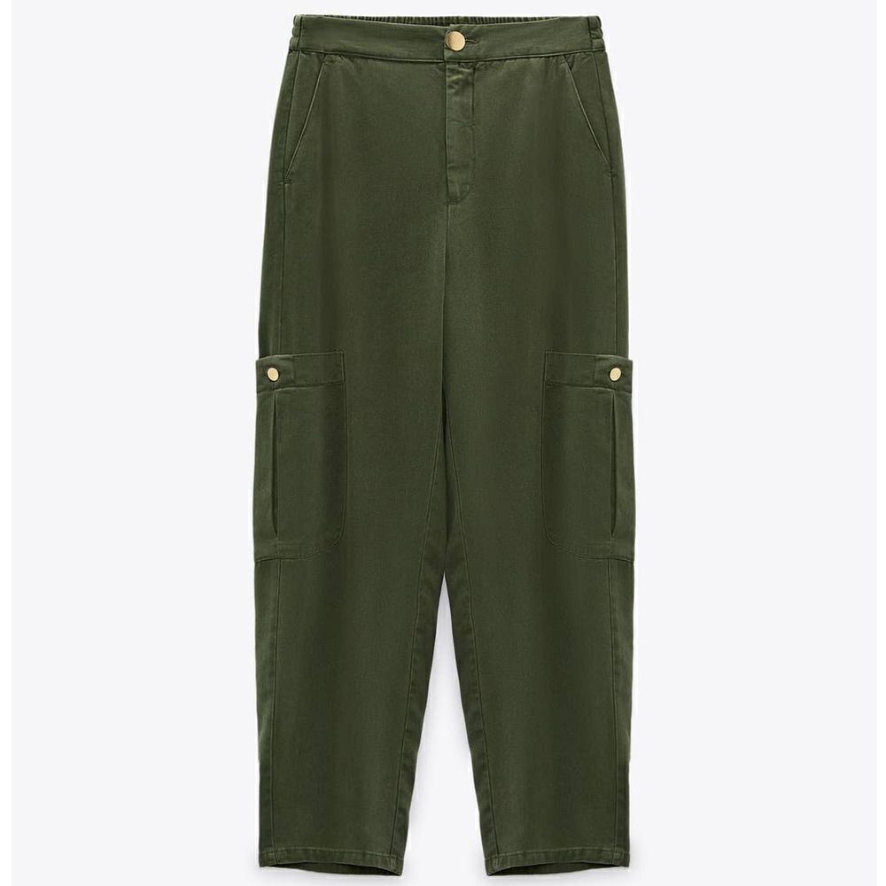 ZARA Cargo Pants Joggers New Lyocell